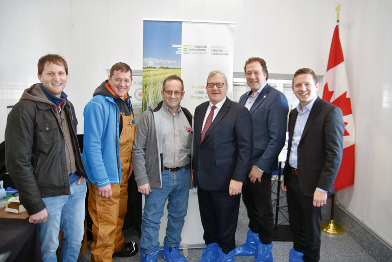 St. Albert farm backdrop for federal funding announcement