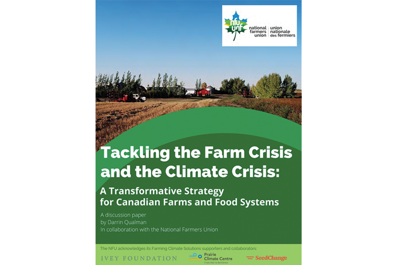 NFU report: Climate crisis is a threat, but also an opportunity