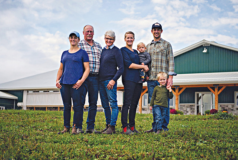 Farming family starts successful dairy producing novelty milk