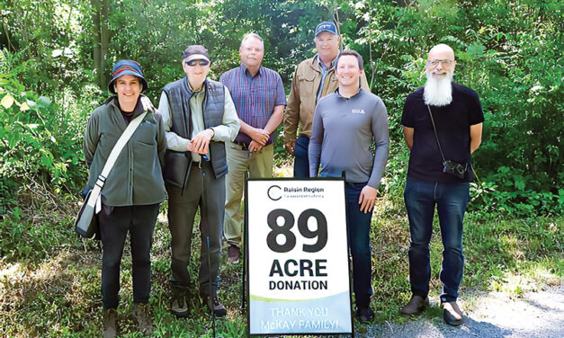 McKay family makes 89-acre land donation to Raisin Region Conservation Authority