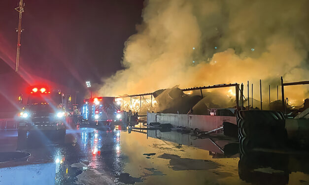 Fire heavily damages London Dairy Farms