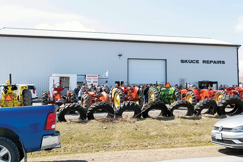 Skuce Repairs celebrates grand reopening with a few of their friends