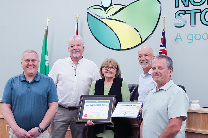 North Stormont presents Ontario Senior of the Year Award
