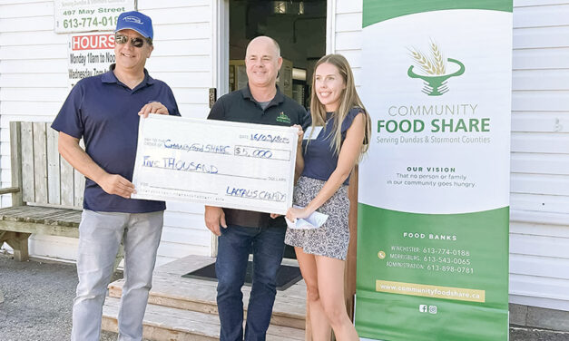 Lactalis Canada employees donate $5,000 to Community Food Share