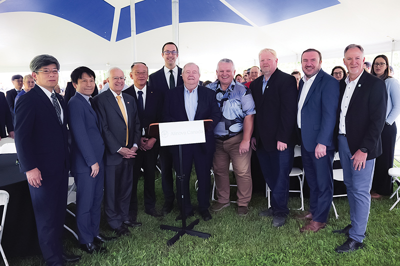 Alinova Grand Opening another step in Canada’s “Make it here” strategy